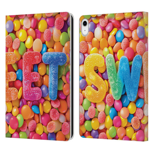 Michael David Ward Fantasy & Whimsical Candies Leather Book Wallet Case Cover For Apple iPad 10.9 2022/2025