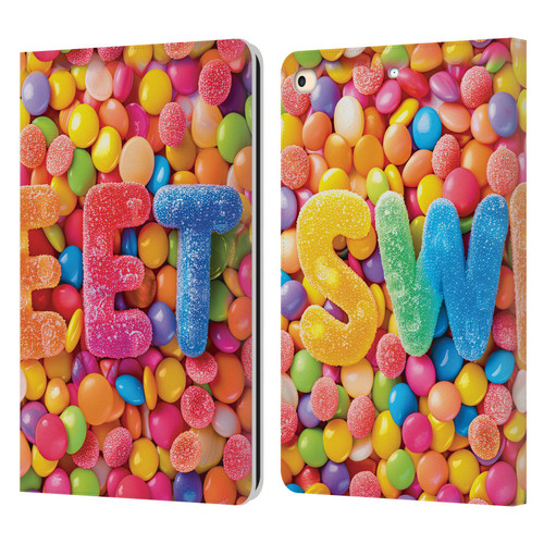 Michael David Ward Fantasy & Whimsical Candies Leather Book Wallet Case Cover For Apple iPad 9.7 2017 / iPad 9.7 2018