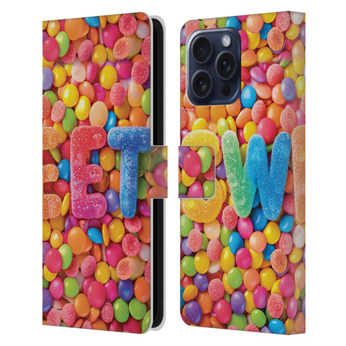 Michael David Ward Fantasy & Whimsical Candies Leather Book Wallet Case Cover For Apple iPhone 16 Pro Max