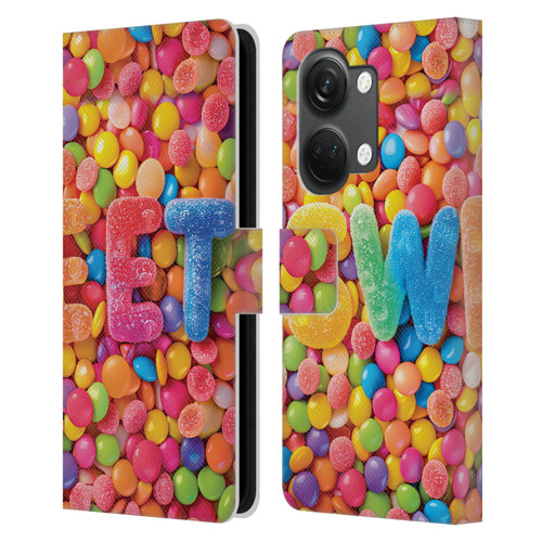 Michael David Ward Fantasy & Whimsical Candies Leather Book Wallet Case Cover For OnePlus Nord 3 5G