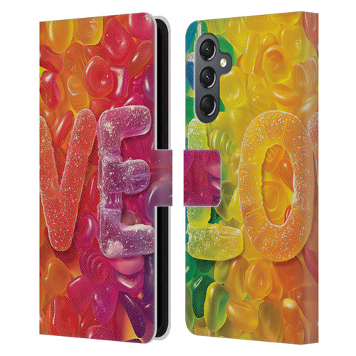 Michael David Ward Fantasy & Whimsical Love Is Sweet Leather Book Wallet Case Cover For Samsung Galaxy A25 5G