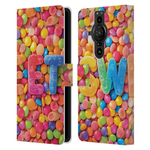 Michael David Ward Fantasy & Whimsical Candies Leather Book Wallet Case Cover For Sony Xperia Pro-I