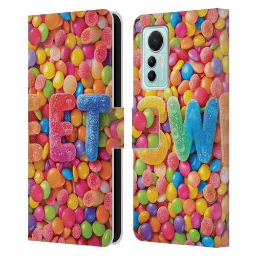 Michael David Ward Fantasy & Whimsical Candies Leather Book Wallet Case Cover For Xiaomi 12 Lite