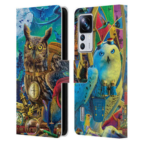 Michael David Ward Fantasy & Whimsical Explorers Leather Book Wallet Case Cover For Xiaomi 12T Pro