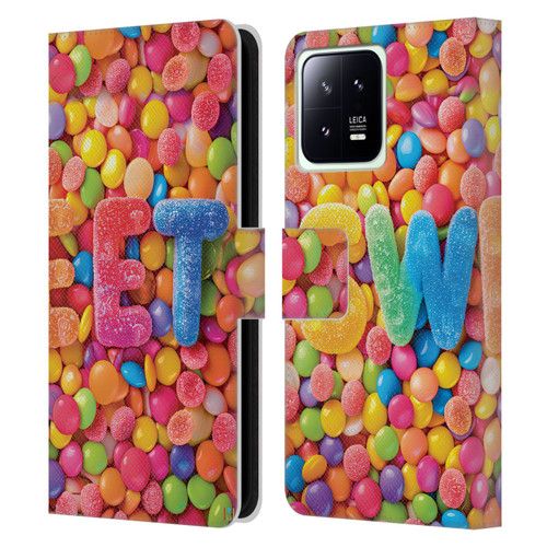 Michael David Ward Fantasy & Whimsical Candies Leather Book Wallet Case Cover For Xiaomi 13 5G