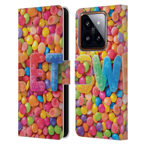 Michael David Ward Fantasy & Whimsical Candies Leather Book Wallet Case Cover For Xiaomi 14