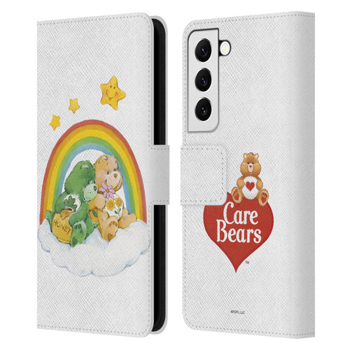 Care Bears Classic Rainbow 2 Leather Book Wallet Case Cover For Samsung Galaxy S22 5G
