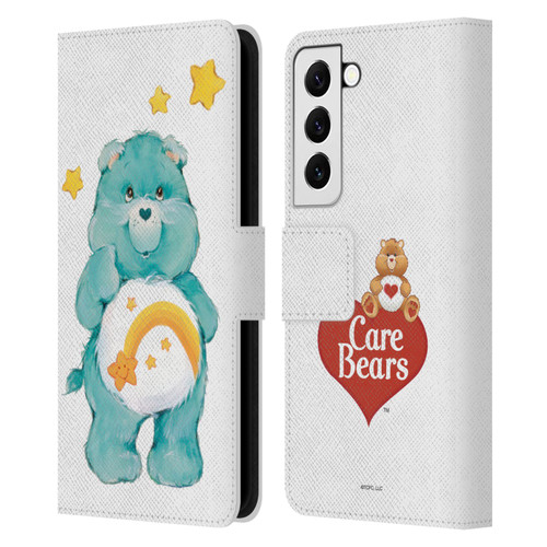 Care Bears Classic Wish Leather Book Wallet Case Cover For Samsung Galaxy S22 5G
