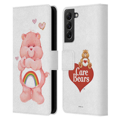 Care Bears Classic Cheer Leather Book Wallet Case Cover For Samsung Galaxy S22+ 5G
