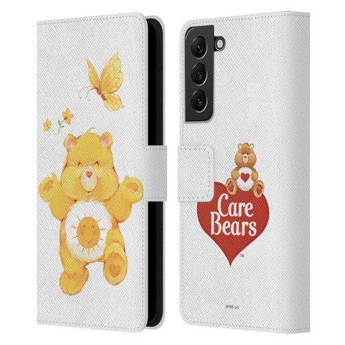 Care Bears Classic Funshine Leather Book Wallet Case Cover For Samsung Galaxy S22+ 5G