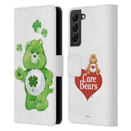 Care Bears Classic Good Luck Leather Book Wallet Case Cover For Samsung Galaxy S22+ 5G