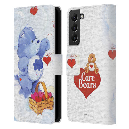 Care Bears Classic Grumpy Leather Book Wallet Case Cover For Samsung Galaxy S22+ 5G