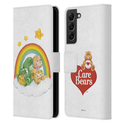 Care Bears Classic Rainbow 2 Leather Book Wallet Case Cover For Samsung Galaxy S22+ 5G