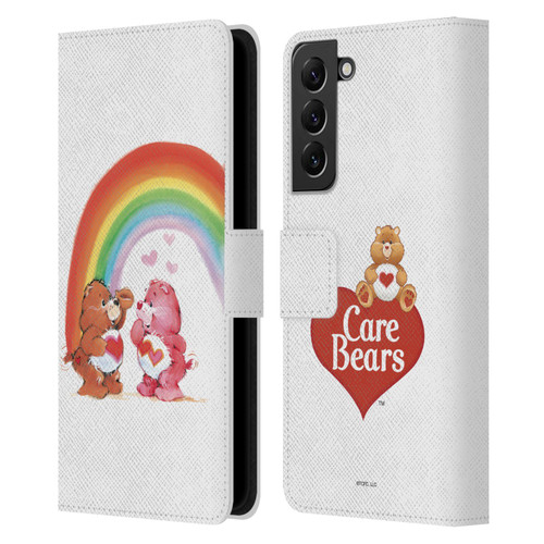 Care Bears Classic Rainbow Leather Book Wallet Case Cover For Samsung Galaxy S22+ 5G