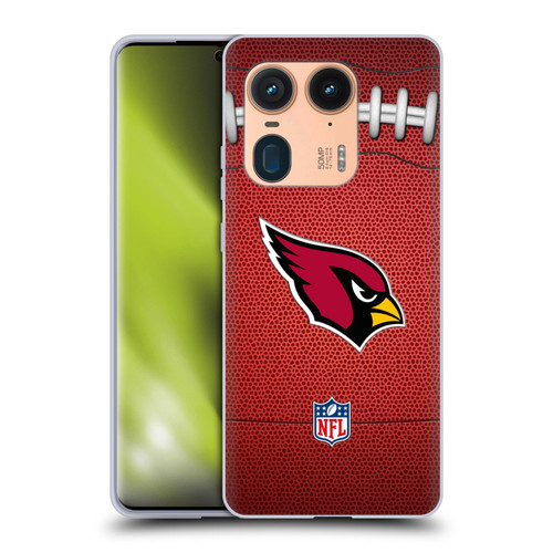 NFL Arizona Cardinals Graphics Football Soft Gel Case for Motorola Edge 50 Ultra/X50 Ultra