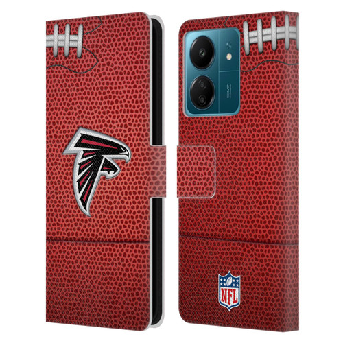 NFL Atlanta Falcons Graphics Football Leather Book Wallet Case Cover For Xiaomi Redmi 13C 4G