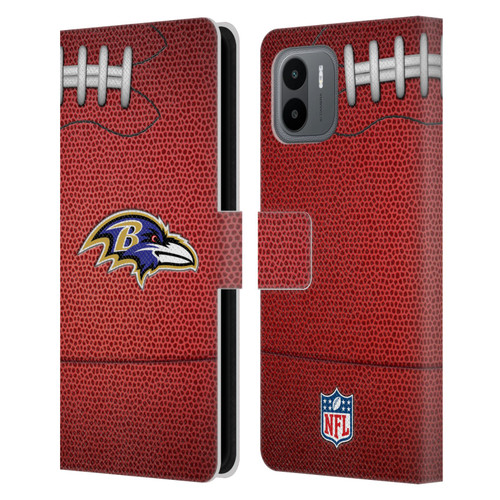 NFL Baltimore Ravens Graphics Football Leather Book Wallet Case Cover For Xiaomi Redmi A2
