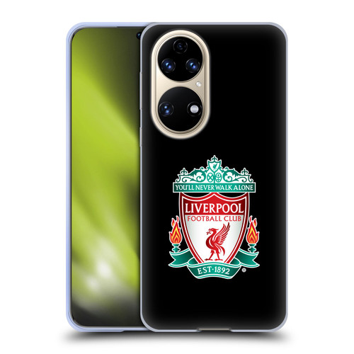 Liverpool Football Club Crest 1 Black 1 Soft Gel Case for Huawei P50