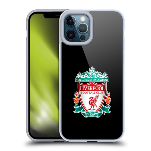 Liverpool Football Club Crest 1 Black 1 Soft Gel Case for Apple iPhone 12 Pro Max & MagSafe