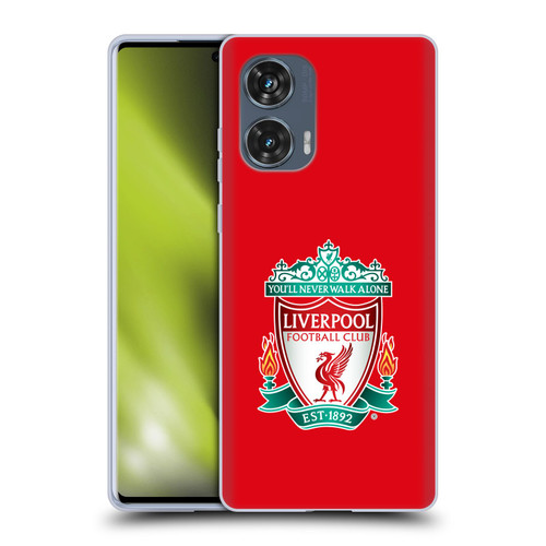 Liverpool Football Club Crest 1 Red 1 Soft Gel Case for Motorola Edge 50 Fusion