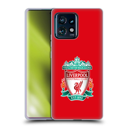 Liverpool Football Club Crest 1 Red 1 Soft Gel Case for Motorola Edge Plus 2023
