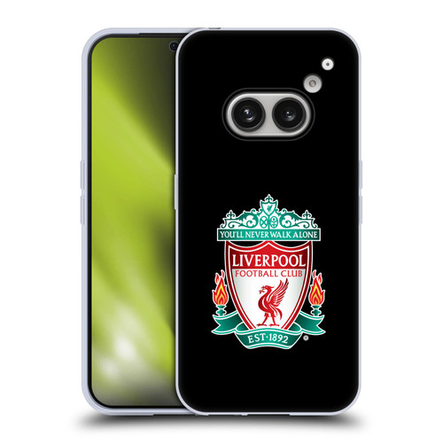 Liverpool Football Club Crest 1 Black 1 Soft Gel Case for Nothing Phone (2a)
