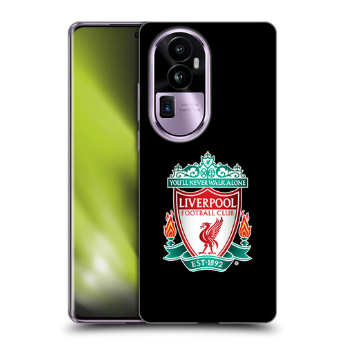 Liverpool Football Club Crest 1 Black 1 Soft Gel Case for OPPO Reno10 Pro+