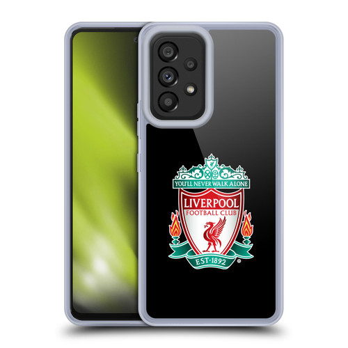 Liverpool Football Club Crest 1 Black 1 Soft Gel Case for Samsung Galaxy A53 5G (2022)