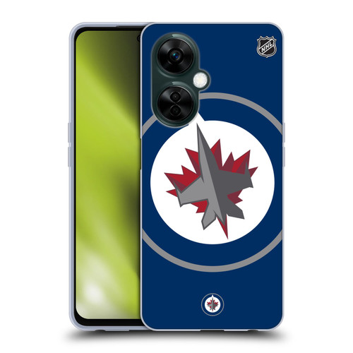 NHL Winnipeg Jets Oversized Soft Gel Case for OnePlus Nord N30