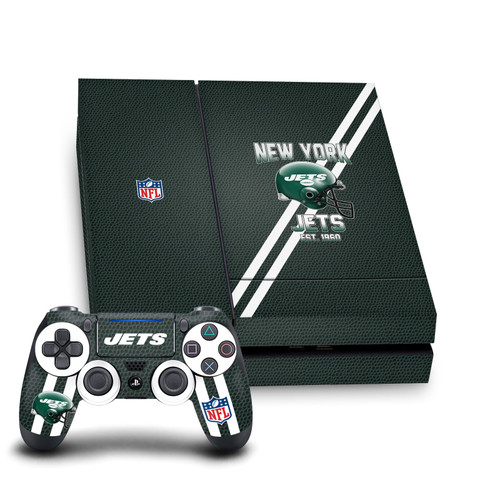 NFL Team 2 New York Jets Vinyl Sticker Skin Decal Cover for Sony PS4 Console & Controller