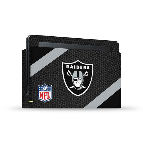 NFL Las Vegas Raiders Logo Art Vinyl Sticker Skin Decal Cover for Nintendo Switch Console & Dock