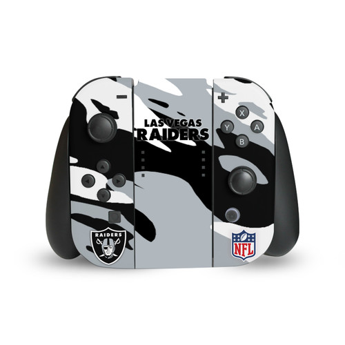 NFL Las Vegas Raiders Camou Vinyl Sticker Skin Decal Cover for Nintendo Switch Joy Controller
