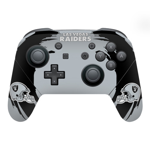 NFL Las Vegas Raiders Sweep Stroke Vinyl Sticker Skin Decal Cover for Nintendo Switch Pro Controller
