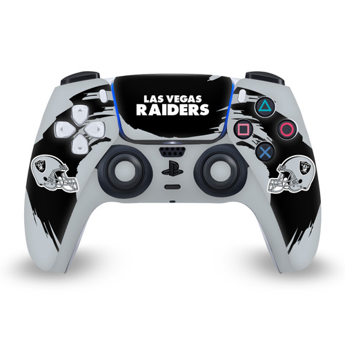 NFL Las Vegas Raiders Sweep Stroke Vinyl Sticker Skin Decal Cover for Sony PS5 Sony DualSense Controller
