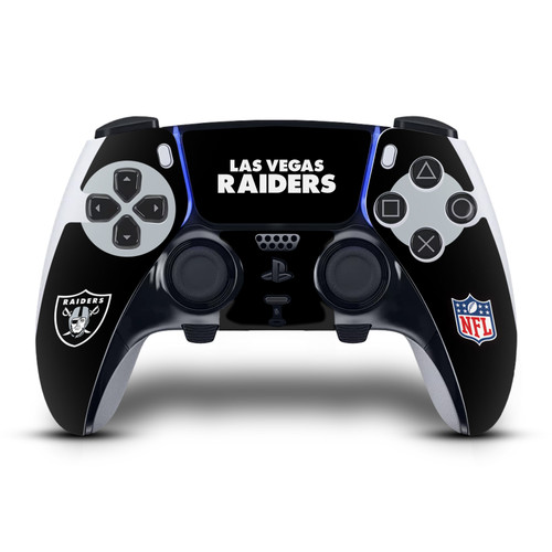NFL Las Vegas Raiders Plain Vinyl Sticker Skin Decal Cover for Sony PS5 DualSense Edge Controller