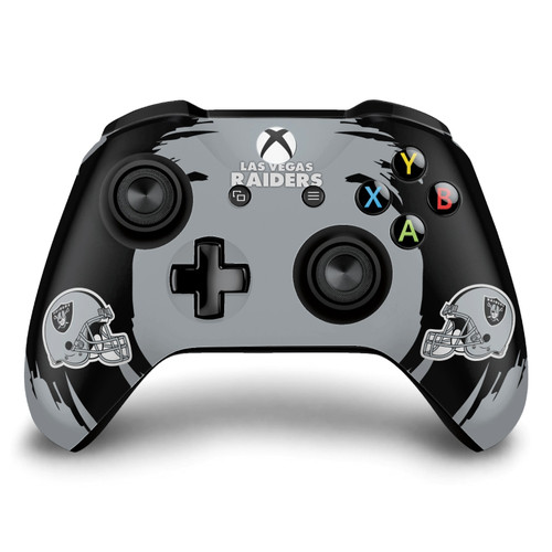 NFL Las Vegas Raiders Sweep Stroke Vinyl Sticker Skin Decal Cover for Microsoft Xbox One S / X Controller