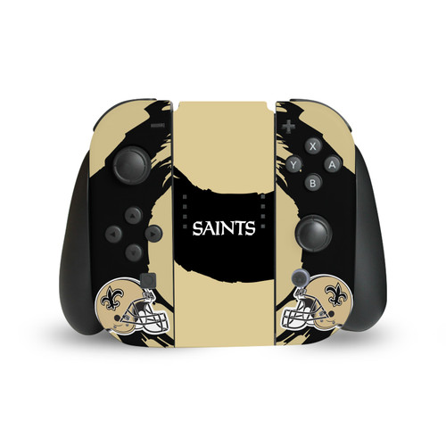 NFL New Orleans Saints Sweep Stroke Vinyl Sticker Skin Decal Cover for Nintendo Switch Joy Controller