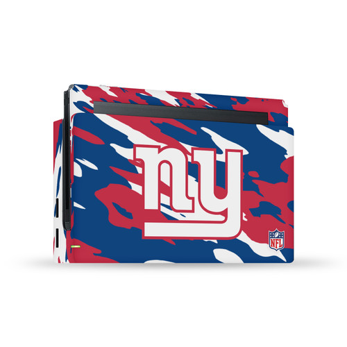 NFL New York Giants Camou Vinyl Sticker Skin Decal Cover for Nintendo Switch Console & Dock