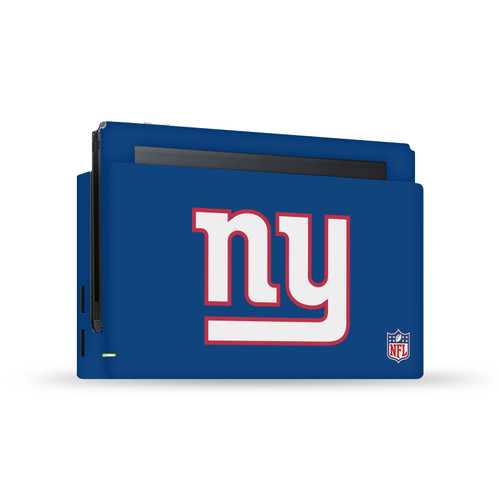 NFL New York Giants Plain Vinyl Sticker Skin Decal Cover for Nintendo Switch Console & Dock
