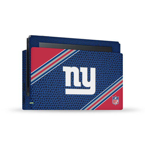 NFL New York Giants Stripe Vinyl Sticker Skin Decal Cover for Nintendo Switch Console & Dock