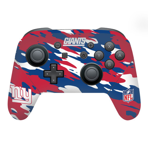 NFL New York Giants Camou Vinyl Sticker Skin Decal Cover for Nintendo Switch Pro Controller