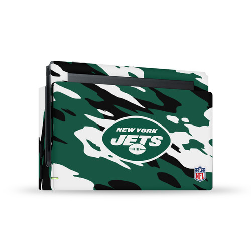 NFL New York Jets Camou Vinyl Sticker Skin Decal Cover for Nintendo Switch Console & Dock