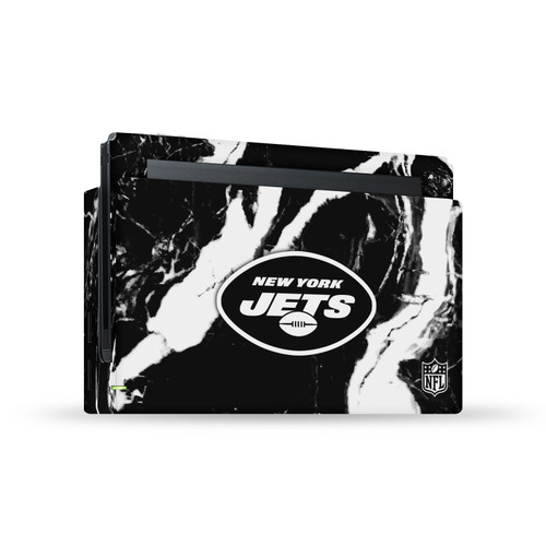 NFL New York Jets Marble Vinyl Sticker Skin Decal Cover for Nintendo Switch Console & Dock