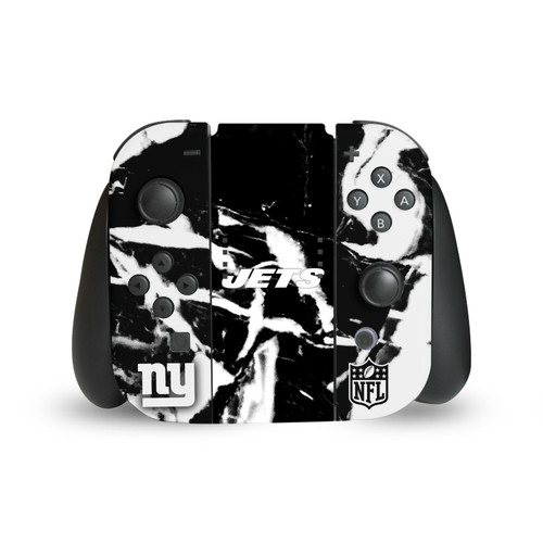 NFL New York Jets Marble Vinyl Sticker Skin Decal Cover for Nintendo Switch Joy Controller