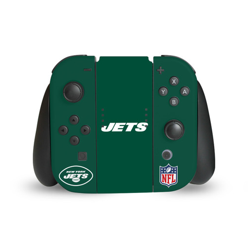 NFL New York Jets Plain Vinyl Sticker Skin Decal Cover for Nintendo Switch Joy Controller