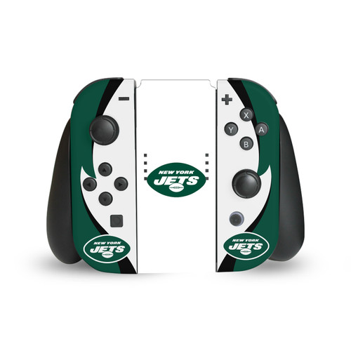 NFL New York Jets Side Details Vinyl Sticker Skin Decal Cover for Nintendo Switch Joy Controller
