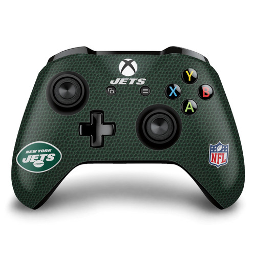NFL New York Jets Stripe Vinyl Sticker Skin Decal Cover for Microsoft Xbox One S / X Controller