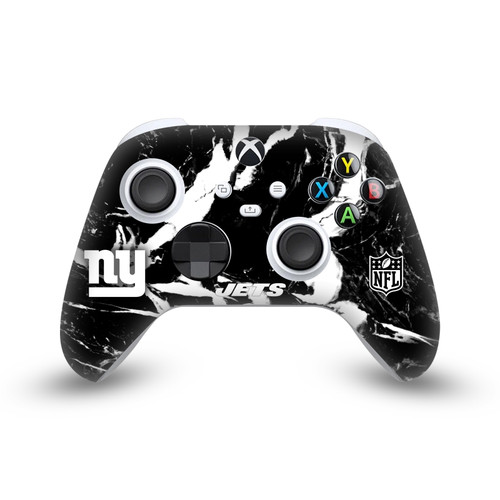 NFL New York Jets Marble Vinyl Sticker Skin Decal Cover for Microsoft Xbox Series X / Series S Controller
