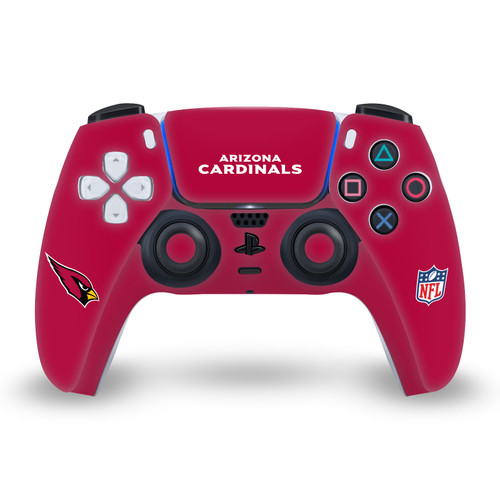 NFL Arizona Cardinals Plain Vinyl Sticker Skin Decal Cover for Sony PS5 Sony DualSense Controller