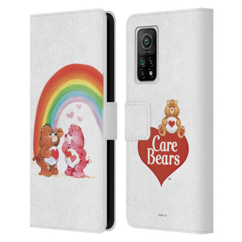 Care Bears Classic Rainbow Leather Book Wallet Case Cover For Xiaomi Mi 10T 5G